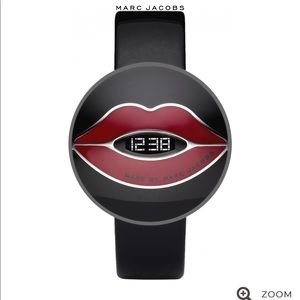 Marc By Marc Jacobs Red Lips Digital Watch MBM2048